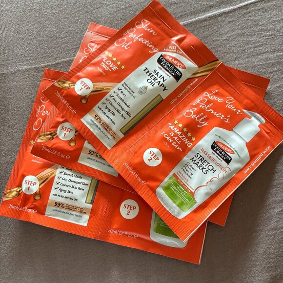 3x Palmer's Cocoa Butter Skin Therapy Oil/Stretch Mark Lotion Sample - Picture 1 of 1